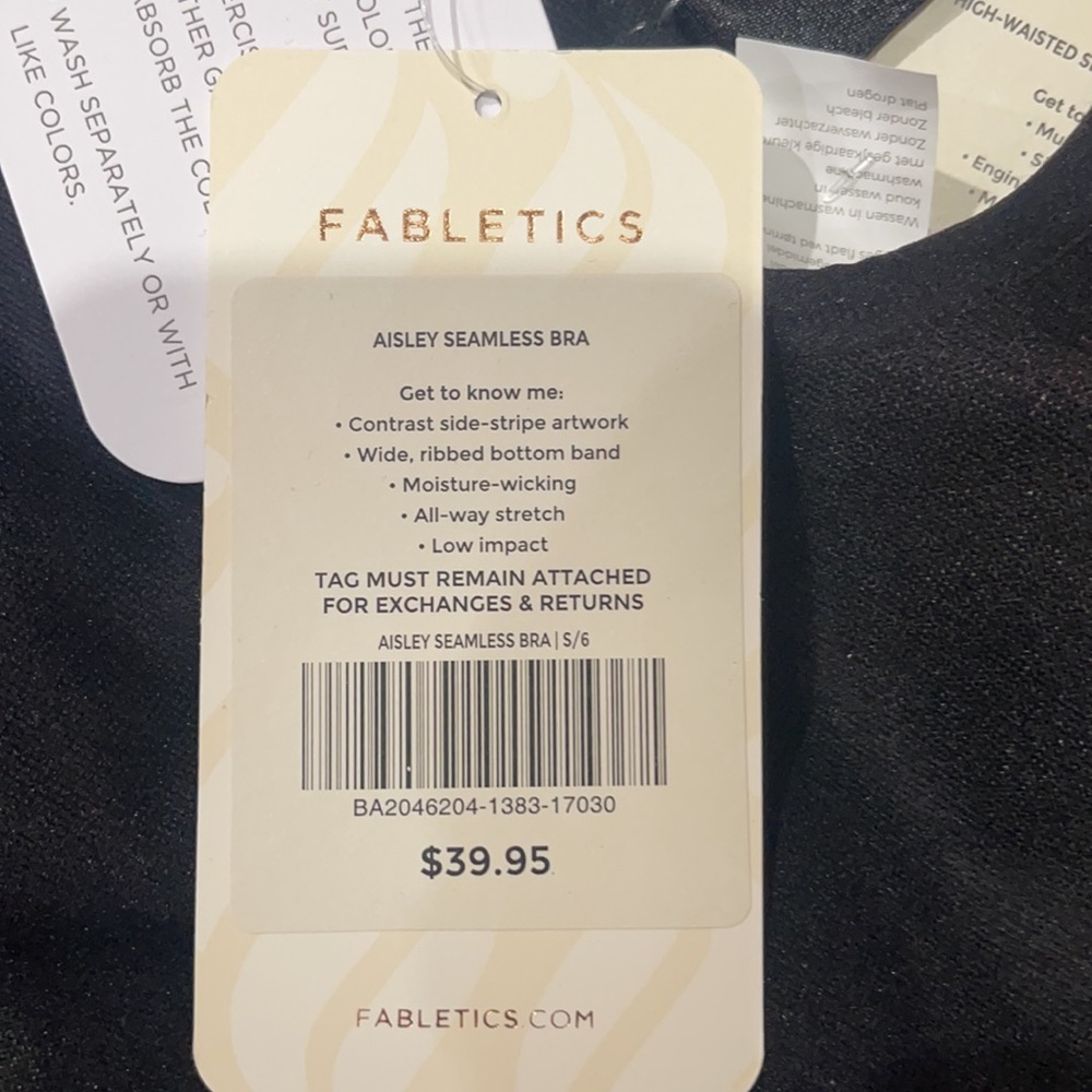 Fabletics 2pc Set Bra And Leggings Nwt Size Small - image 6